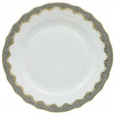 Fish Scale Dinner Plate Gray