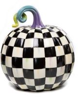 Fortune Teller Courtly Check Pumpkin-Large