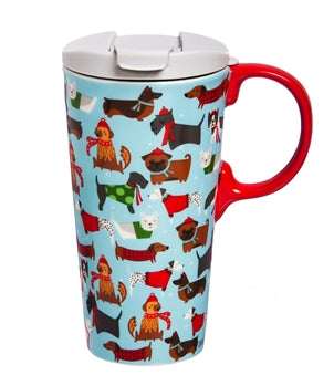 Ceramic Perfect Cup - Festive Fido's