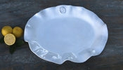 Ceramic Medallion Olanes Oval Platter -Lg