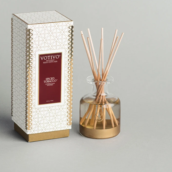 Spiced Tobacco Holiday Reed Diffuser