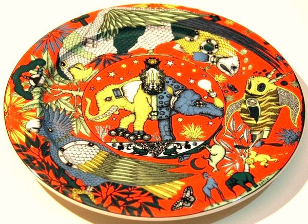 Bopla Maxi Plate Zoo Red